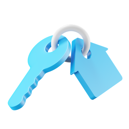 Key And House  3D Icon