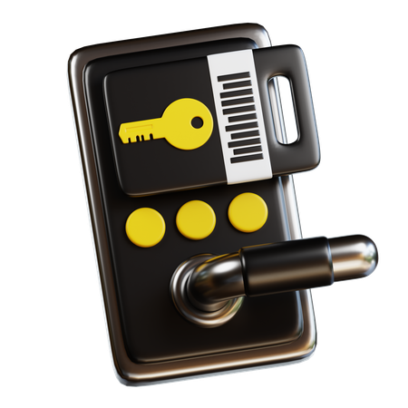 Key Card  3D Icon