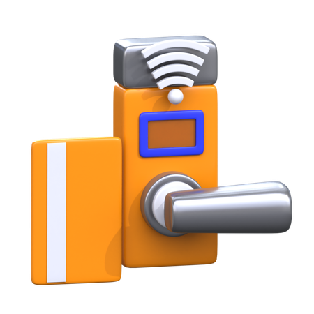 Key Card  3D Icon