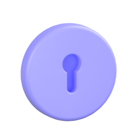 Key Hole  3D Icon