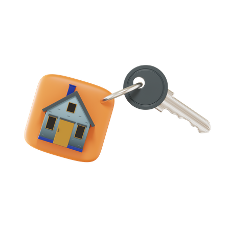 Key House  3D Icon
