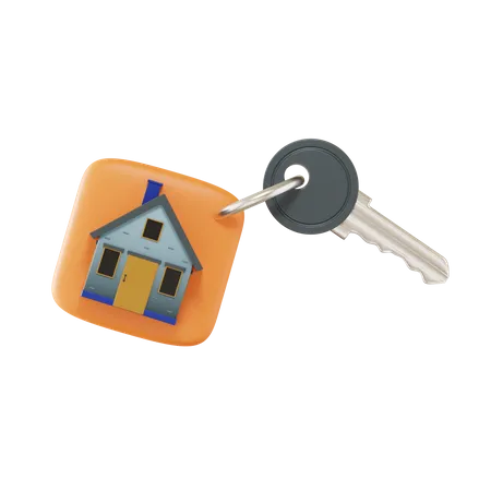 Key House  3D Icon