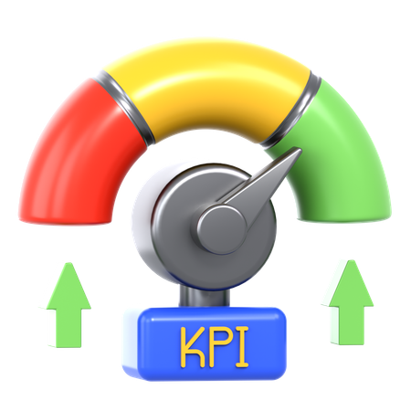 Key Performance Indicators  3D Icon