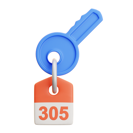 Key Room  3D Icon