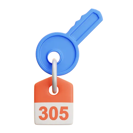 Key Room  3D Icon