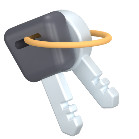 Key small  3D Icon