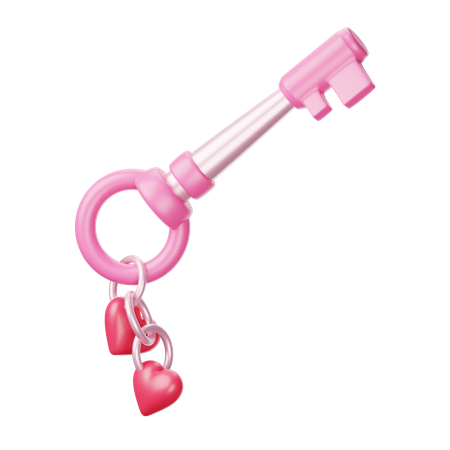 Key To My Heart  3D Icon
