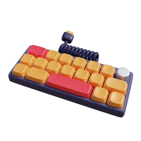 Keyboard 3 D Icon 3D Icon