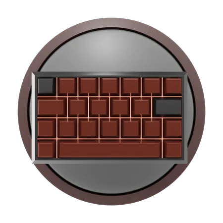 Keyboard 3 D Icon And Illustration 3D Icon