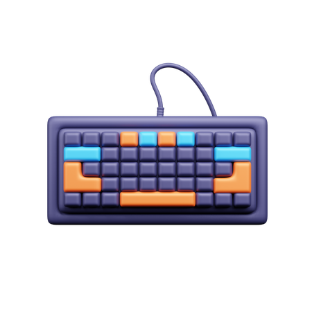 キーボード  3D Icon