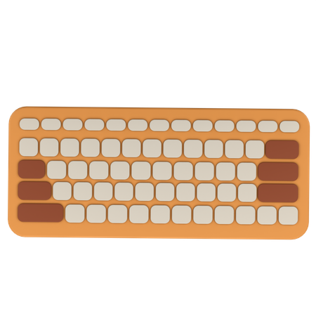 キーボード  3D Icon