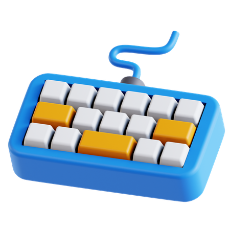 キーボード  3D Icon