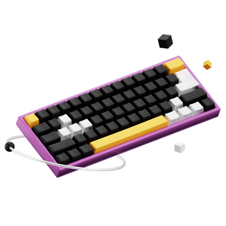 Keyboard  3D Icon