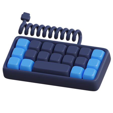 Keyboard  3D Icon