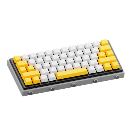 건반  3D Icon