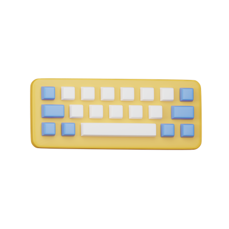 Keyboard  3D Icon
