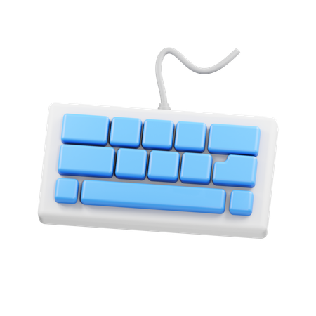 Keyboard  3D Icon