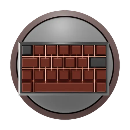 Keyboard  3D Icon