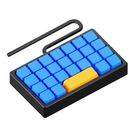 Keyboard  3D Icon