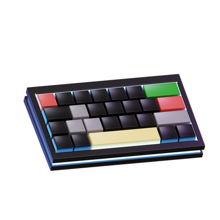 Keyboard  3D Icon