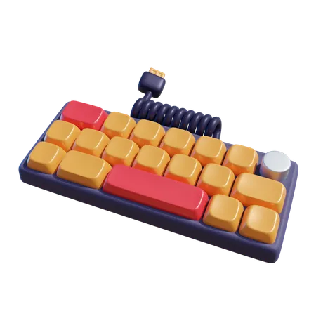 Keyboard  3D Icon