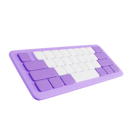 Keyboard  3D Icon