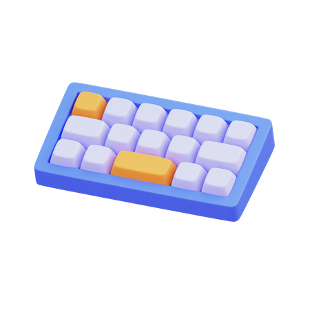 Keyboard  3D Icon