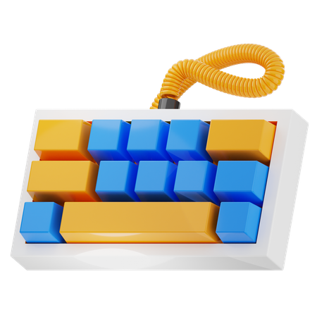 Keyboard  3D Icon