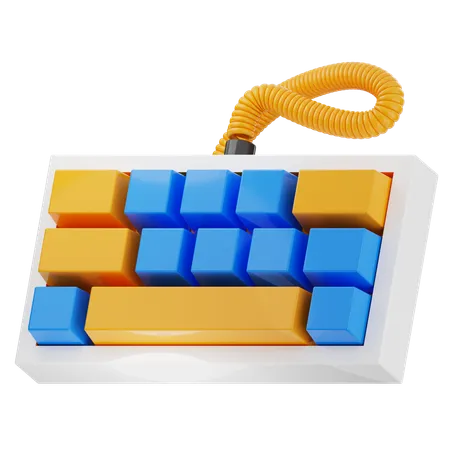 Keyboard  3D Icon