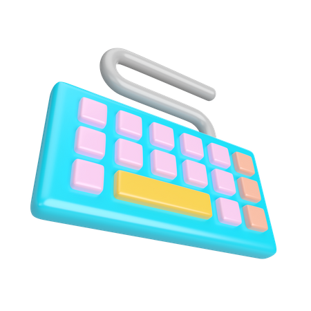 Keyboard  3D Icon