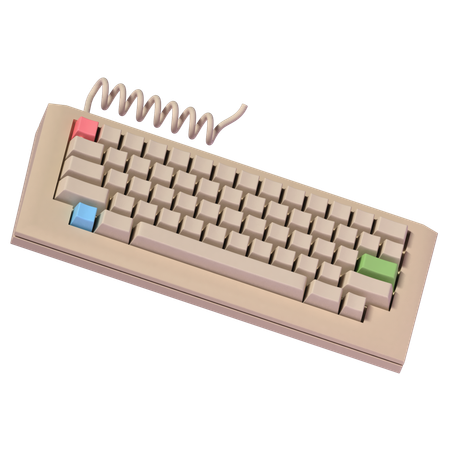 Keyboard  3D Icon