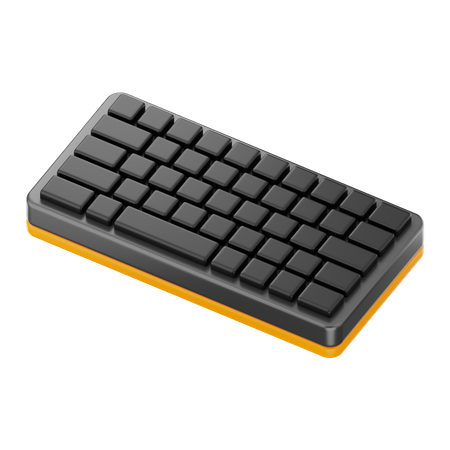 Keyboard  3D Icon