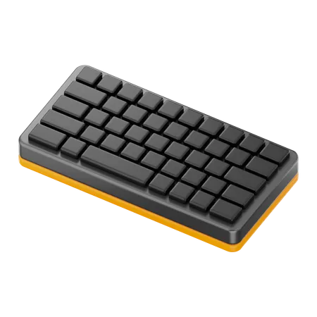 Keyboard  3D Icon