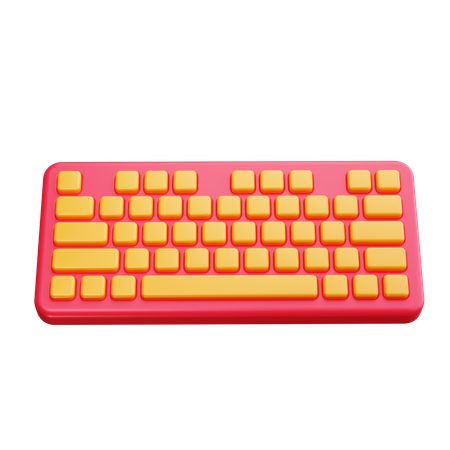 Keyboard  3D Icon