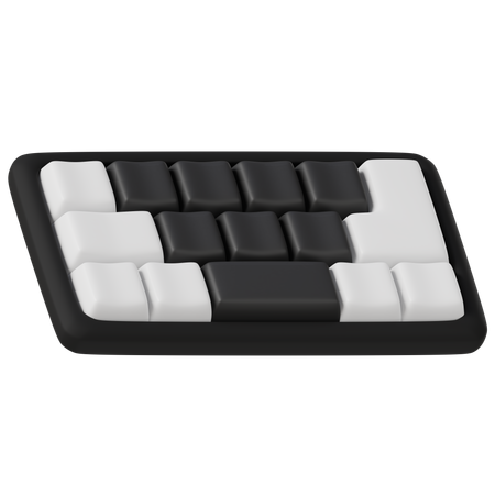 Keyboard  3D Icon