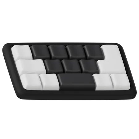 Keyboard  3D Icon