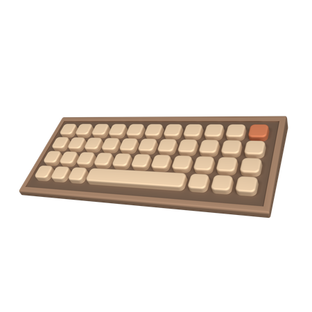 Keyboard  3D Icon