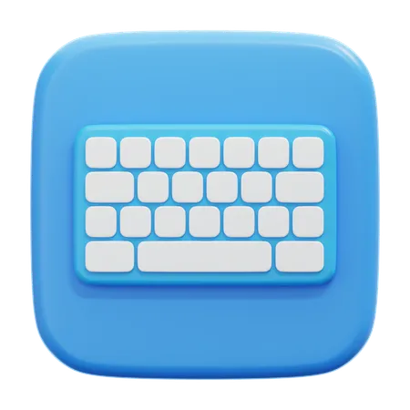 Keyboard  3D Icon