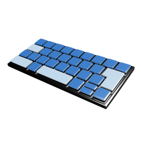 Keyboard  3D Icon