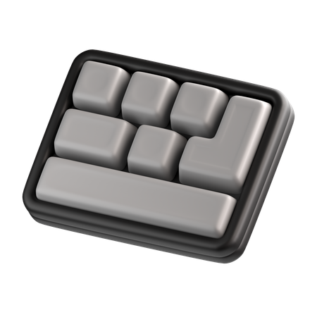 Keyboard  3D Icon