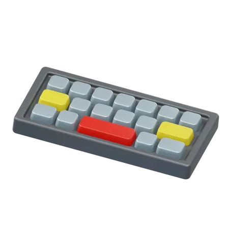 Keyboard  3D Icon