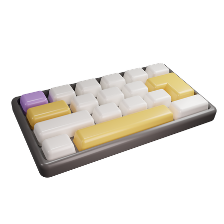 Keyboard  3D Icon