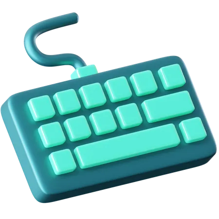 Keyboard  3D Icon