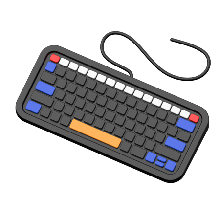 Keyboard  3D Icon