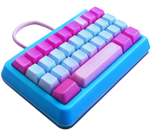 Keyboard  3D Icon