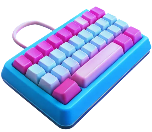 Keyboard  3D Icon