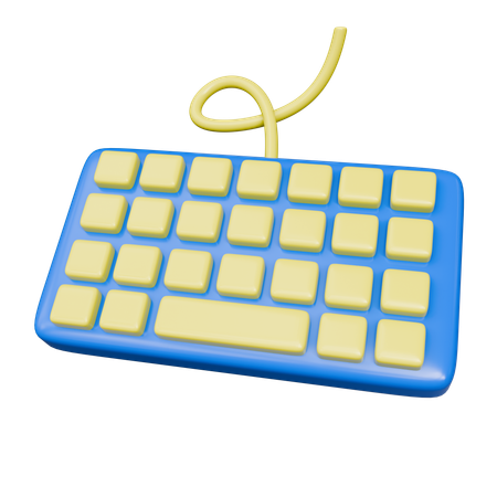 Keyboard  3D Icon