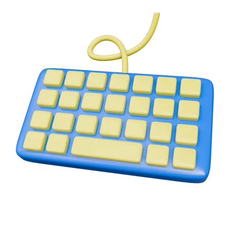 Keyboard  3D Icon