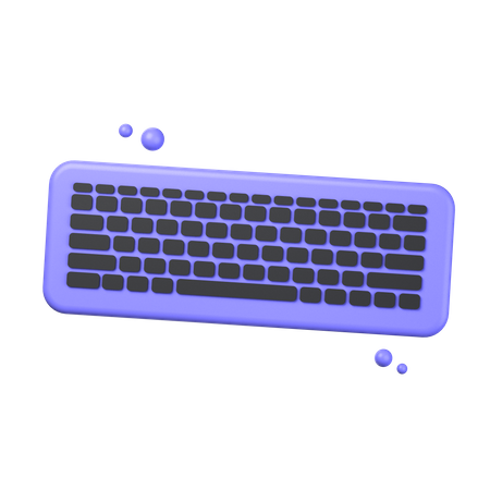 Keyboard  3D Icon