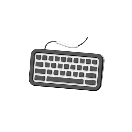 Keyboard  3D Icon